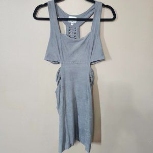 Kardashian BeBe Bodycon mini dress GRAY